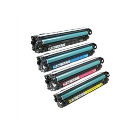 Pack 4 Toners HP CE270A / 650A Couleur Compatible