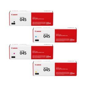 Pack 4 toners Canon 045BK / 1242C002 Original